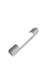 Siegenia cover cap for bottom corner bearing, white, for Favorit, L=110mm
