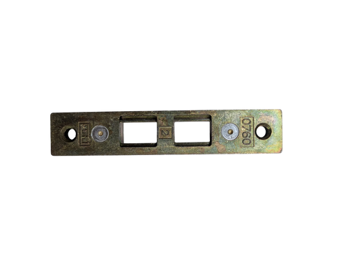 Siegenia Schließblech 0760 verstellbar für Kantenriegel