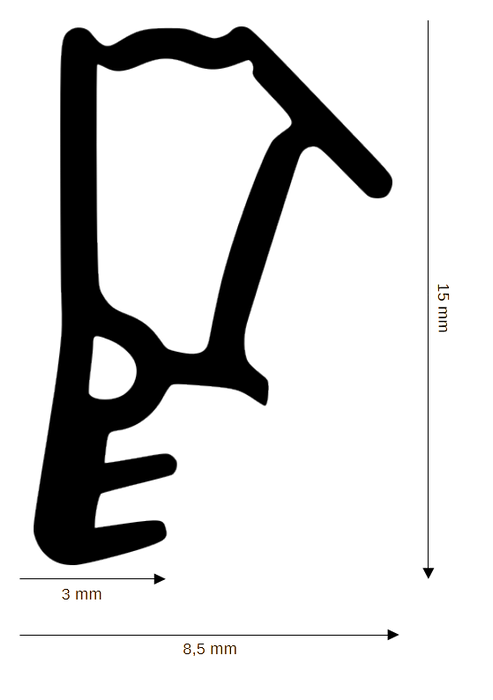 Holz-Fensterdichtung DH FSW-103
