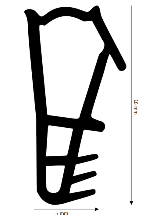 Dichtung für Holzelemente HC-FSW-125