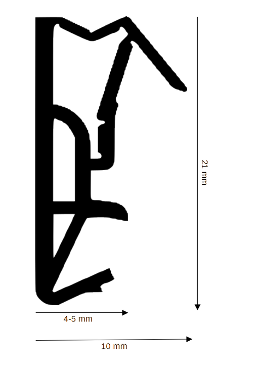 Dichtung für Holzelemente HC-H-15