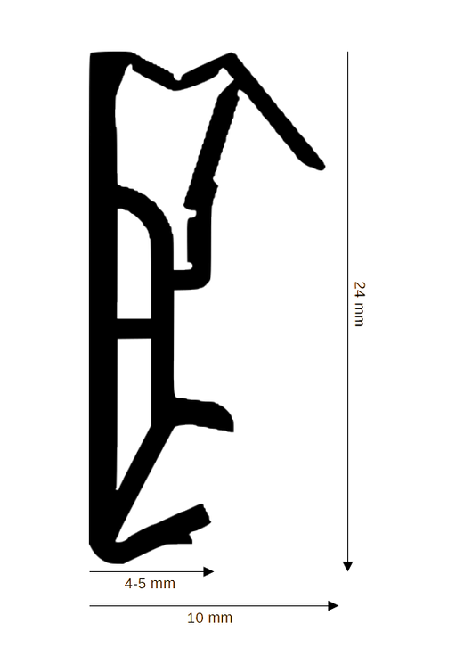 Dichtung für Holzelemente HC-H-18