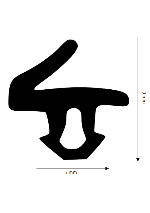 Dichtung für Kunststoff / Aluminium HF-R-8733