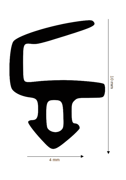 Dichtung für Kunststoff / Aluminium HF-R-8752