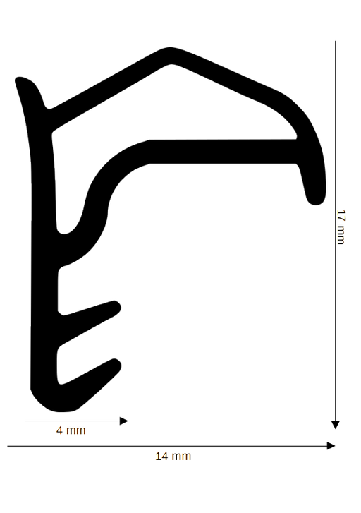 Stahlzargendichtung DH Z-526