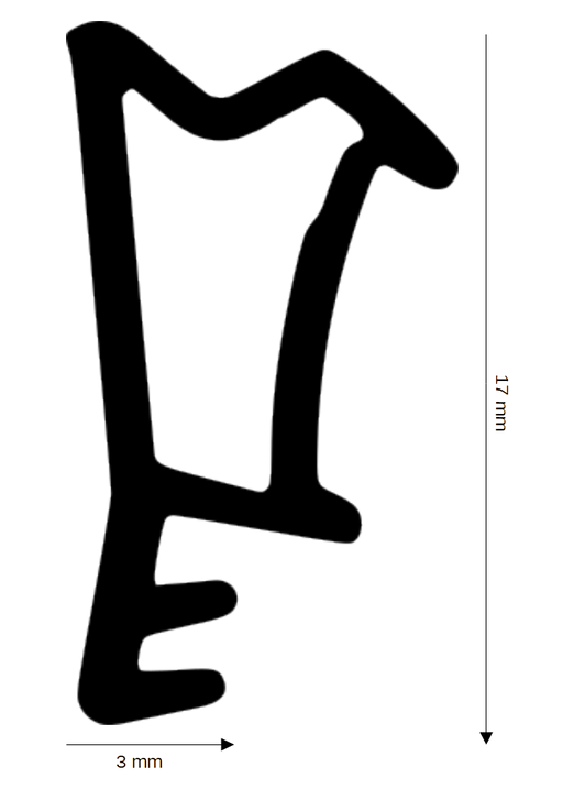Dichtung für Holzelemente HC-FSW-123