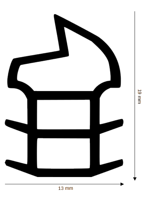 Stahlzargendichtung DH M-702-H