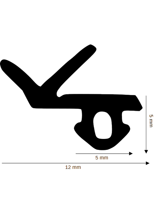 Dichtung für Kunststoff / Aluminium DH R-1707
