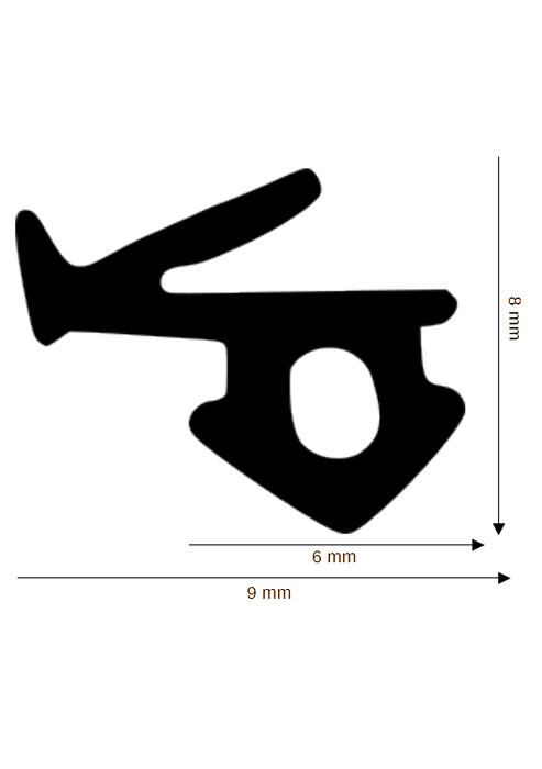 Dichtung für Kunststoff / Aluminium DH R-1710