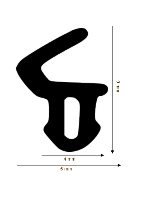 Dichtung für Kunststoff / Aluminium DH R-1728