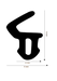 Dichtung für Kunststoff / Aluminium DH R-1728