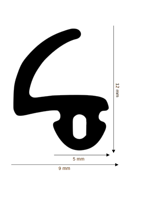 Dichtung für Kunststoff / Aluminium DH R-1729