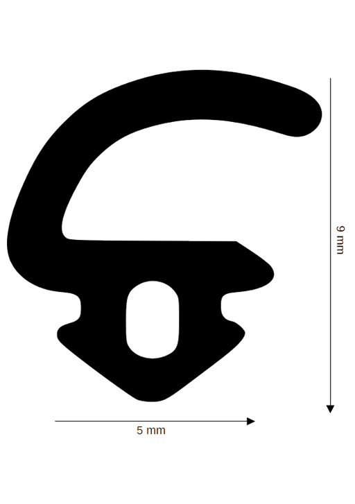 Seal for plastic / aluminum DH R-1783
