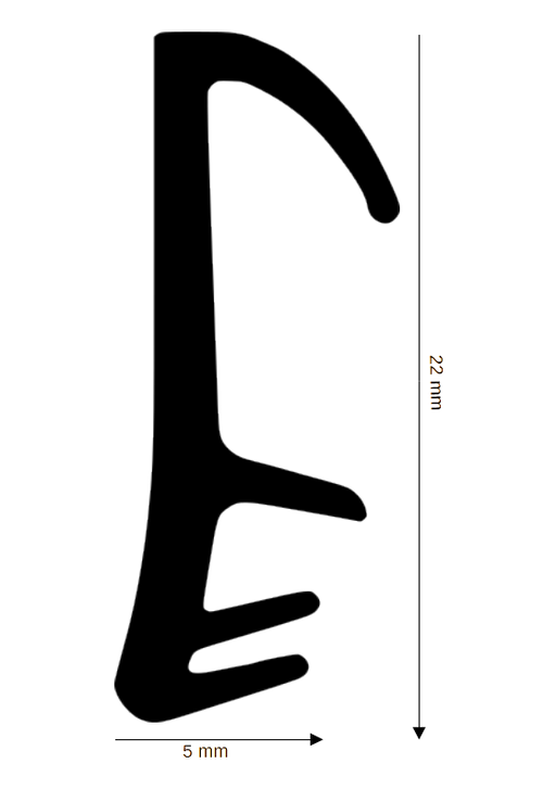 Dichtung für Holzelemente DH R-2050