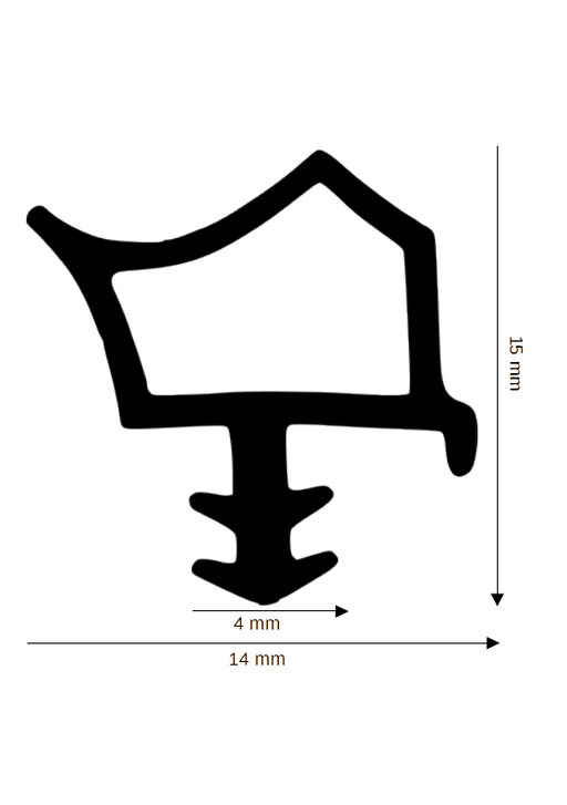Dichtung für Holzelemente DH R-2305