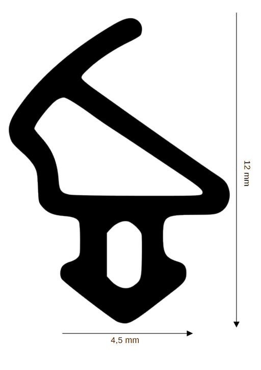 Seal for plastic / aluminum DH R-2503