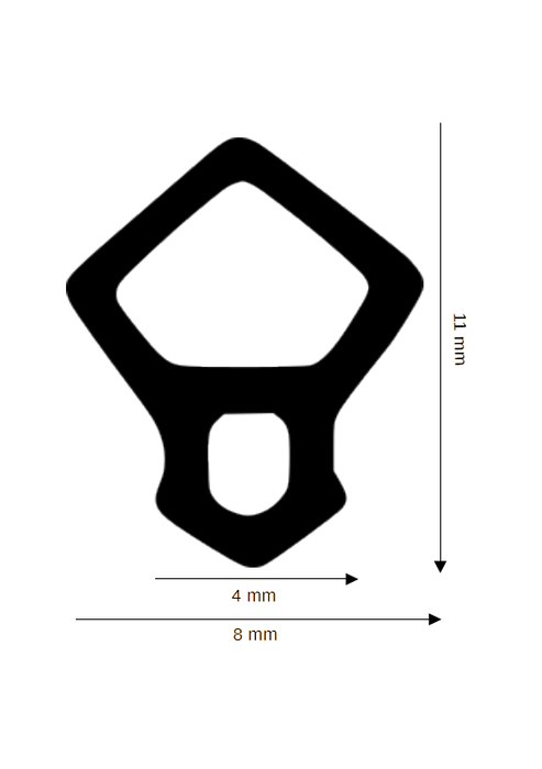 Dichtung für Kunststoff / Aluminium DH R-2529-A