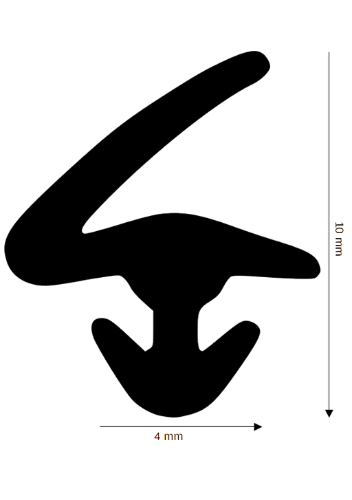 Seal for plastic / aluminum DH R-514
