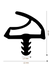 Dichtung für Holzelemente DH R-5519