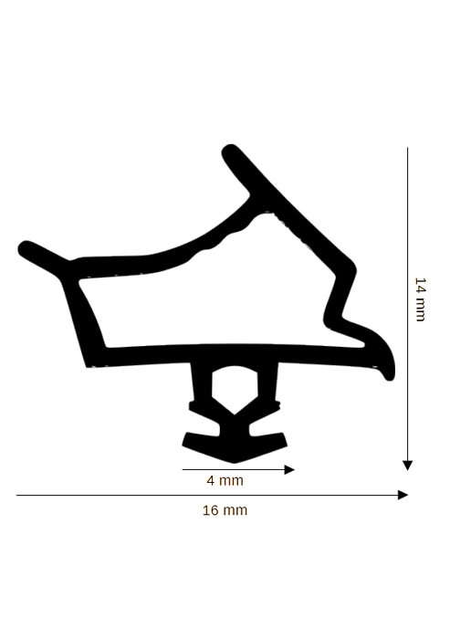 Dichtung für Holzelemente DH R-5575