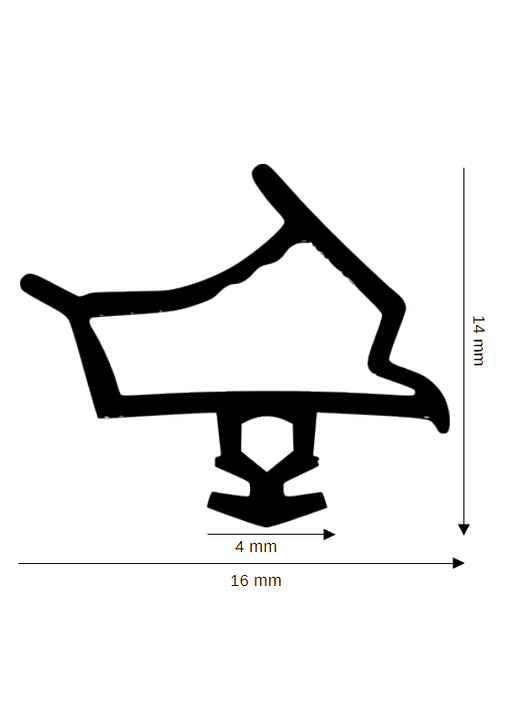 Dichtung für Holzelemente DH R-5575