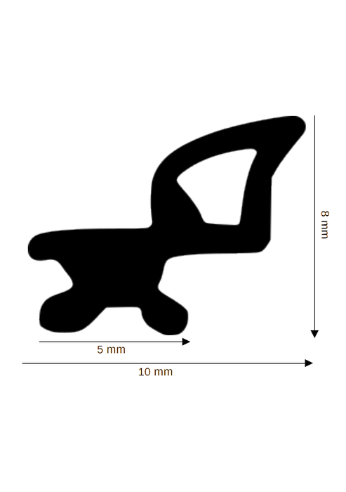 Dichtung für Kunststoff / Aluminium DH R-5675