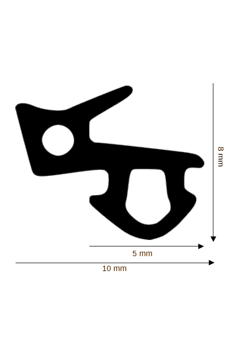Dichtung für Kunststoff / Aluminium DH R-5732
