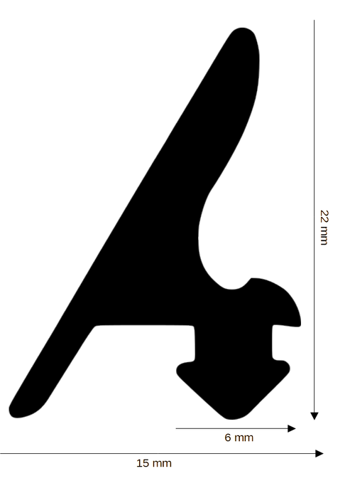 Dichtung für Kunststoff / Aluminium DH R-717