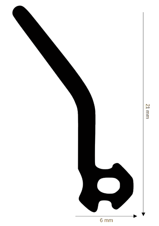 Seal for plastic / aluminum DH R-760