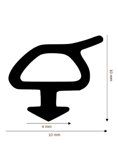 Dichtung für Kunststoff / Aluminium DH R-8626