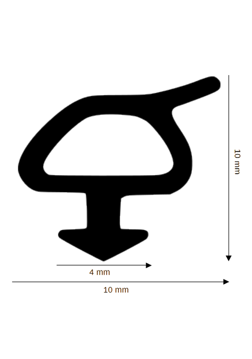 Dichtung für Kunststoff / Aluminium HF-R-8626