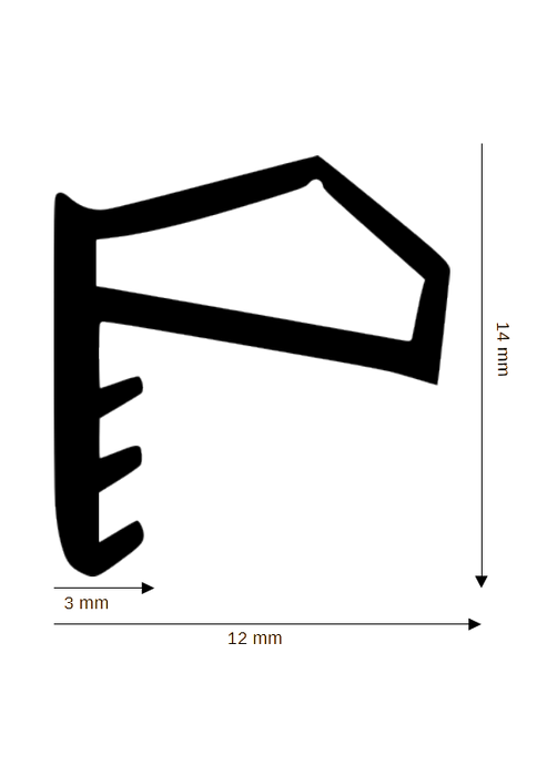 Dichtung für Holzelemente DH R-8628
