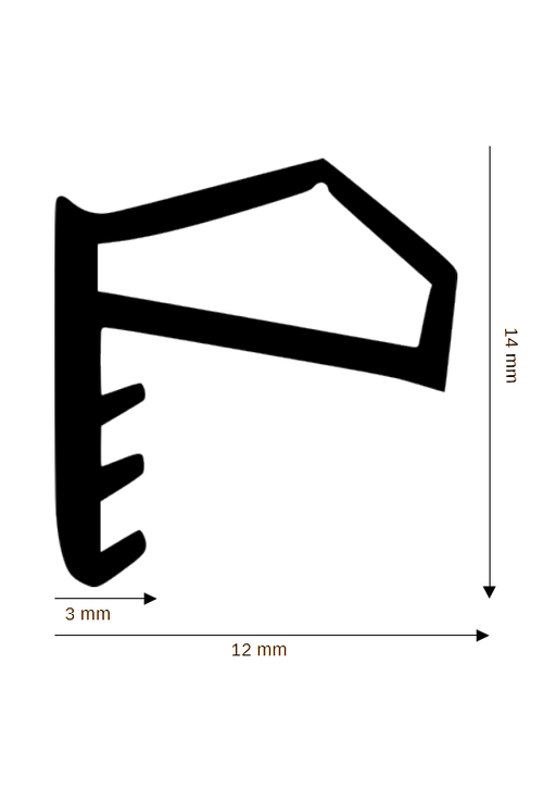 Dichtung für Holzelemente DH R-8628