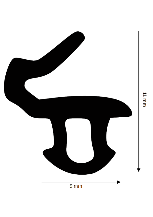 Dichtung für Kunststoff / Aluminium HF-R-8747