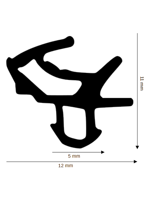 Dichtung für Kunststoff / Aluminium DH R-8763