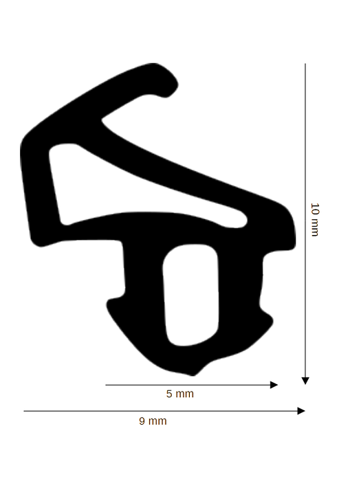 Dichtung für Kunststoff / Aluminium DH R-8765