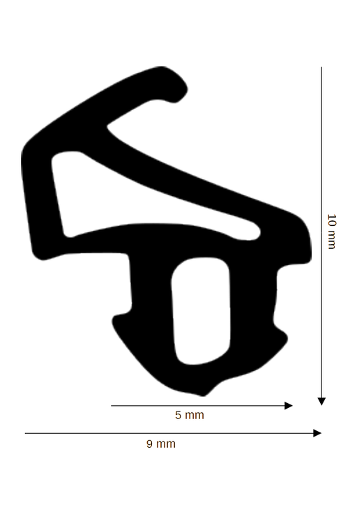 Dichtung für Kunststoff / Aluminium HE-R-8765