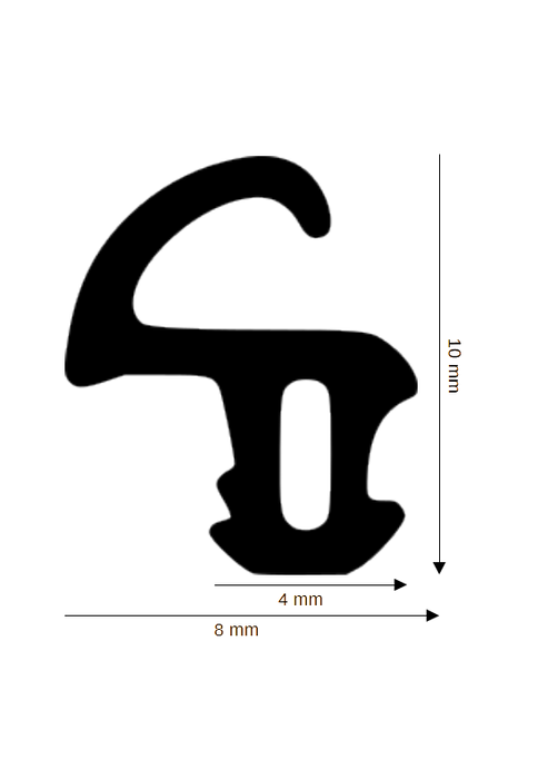 Dichtung für Kunststoff / Aluminium DH R-8811