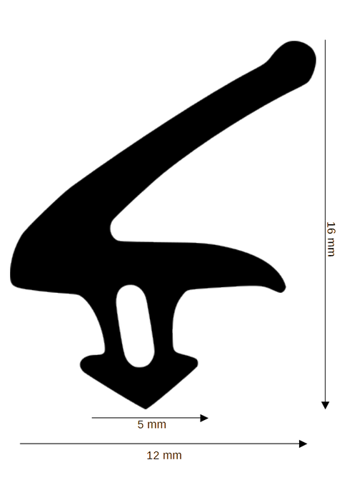 Dichtung für Kunststoff / Aluminium DH R-8952
