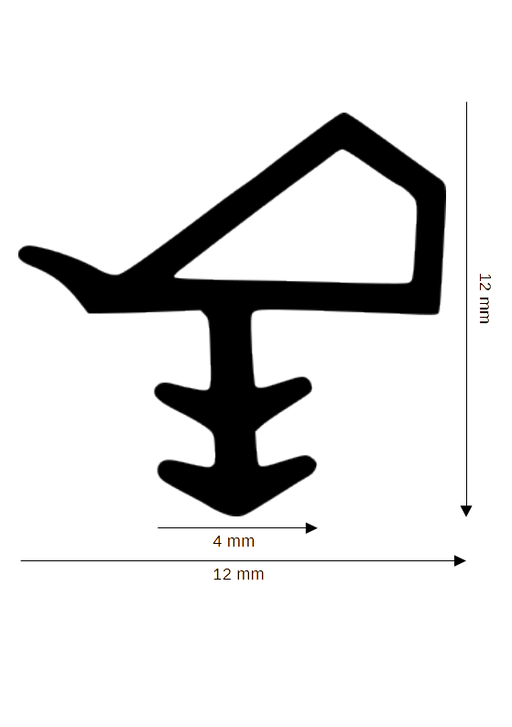 Dichtung für Holzelemente DH R-902