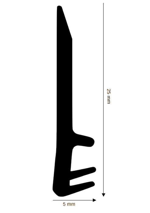 Dichtung für Holzelemente DH RF 17