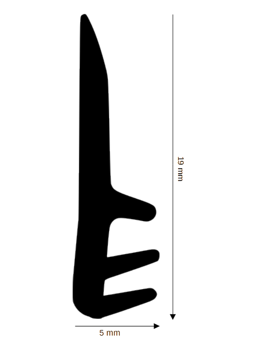 Dichtung für Holzelemente DH RF 18