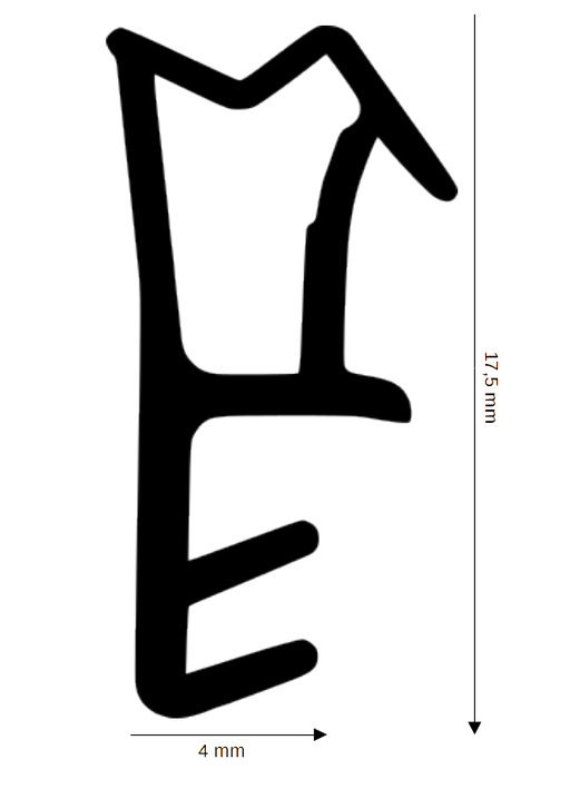 Dichtung für Holzelemente HE-RF 21