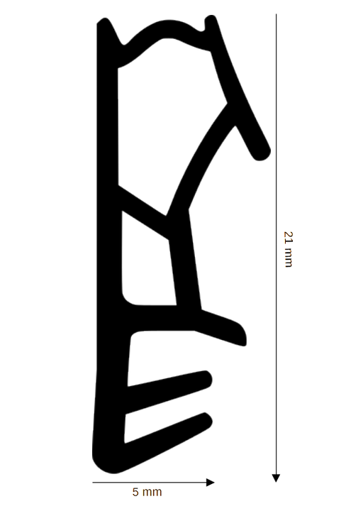 Dichtung für Holzelemente DH RF 4
