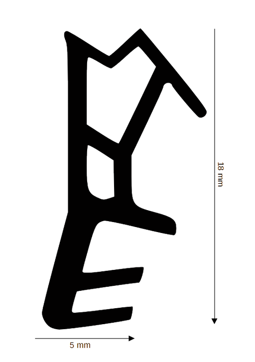 Holzfenster-Dichtung HC-RF-3
