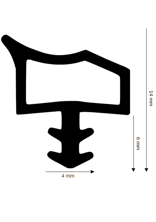 Dichtung für Holzelemente HC-RT-2