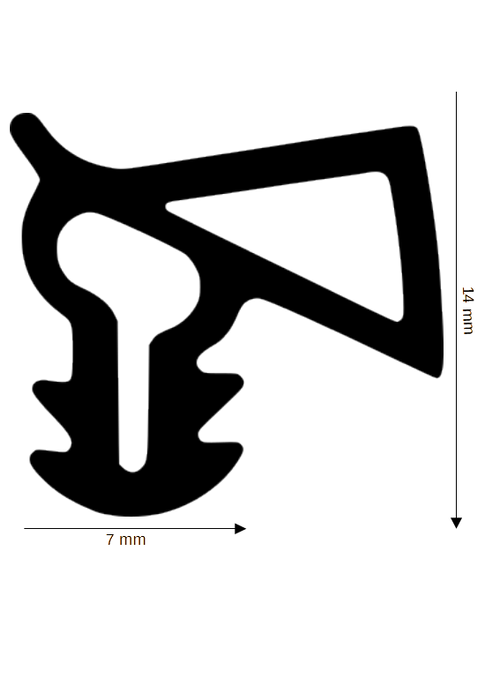 Stahlzargendichtung DH Z-508
