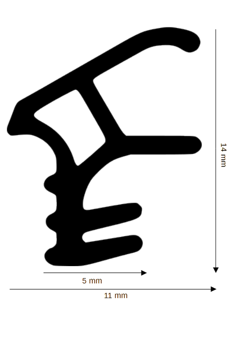 Stahlzargendichtung DH Z-527