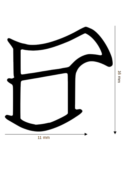 Stahlzargendichtung DH Z-532
