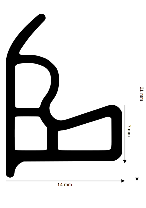 Stahlzargendichtung HB-Z-541